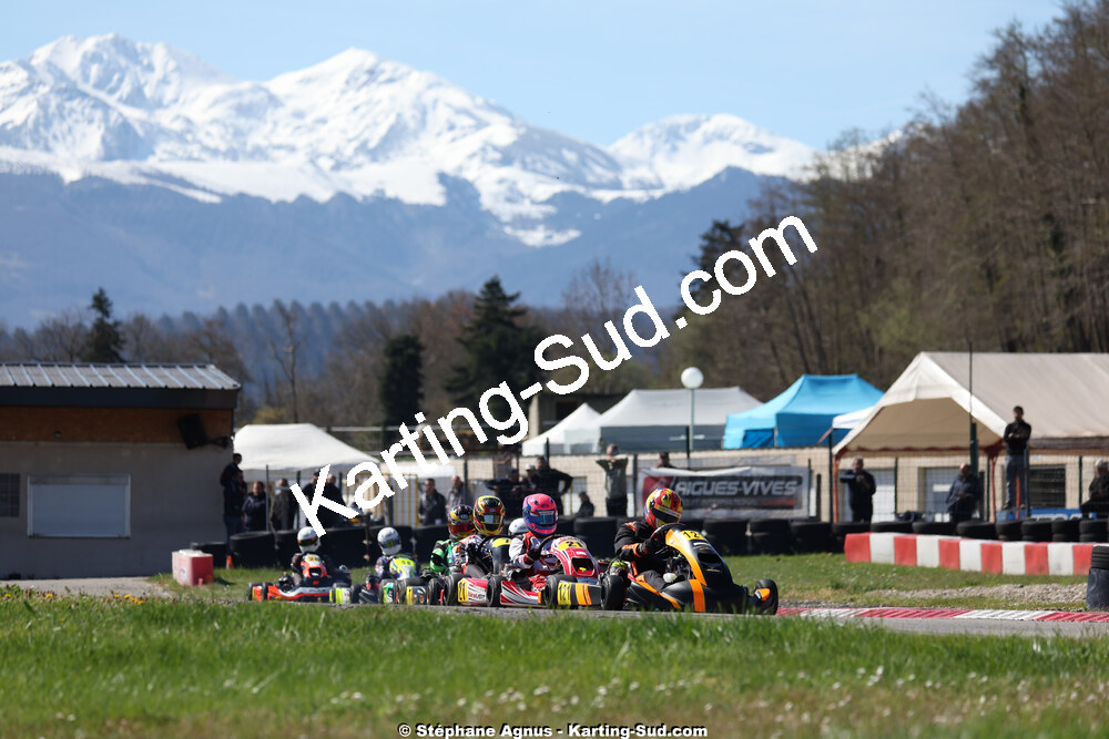 29 & 30/03/2025 : 2ème manche du Championnat du Sud au circuit d’Aigues-Vives (photos Stéphane Agnus) 2025 — karting