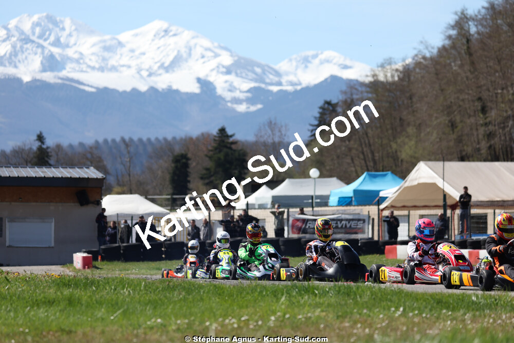 29 & 30/03/2025 : 2ème manche du Championnat du Sud au circuit d’Aigues-Vives (photos Stéphane Agnus) 2025 — karting