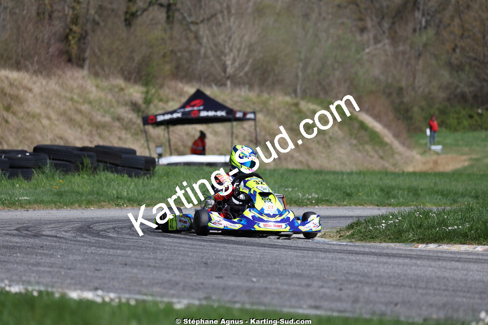 29 & 30/03/2025 : 2ème manche du Championnat du Sud au circuit d’Aigues-Vives (photos Stéphane Agnus) 2025 — karting