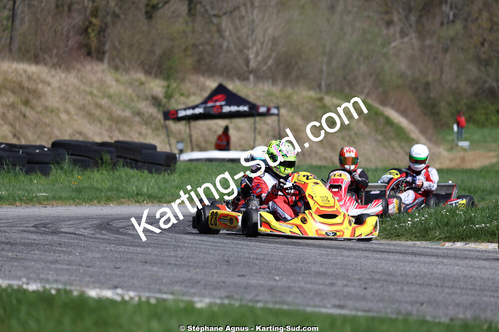 29 & 30/03/2025 : 2ème manche du Championnat du Sud au circuit d’Aigues-Vives (photos Stéphane Agnus) 2025 — karting