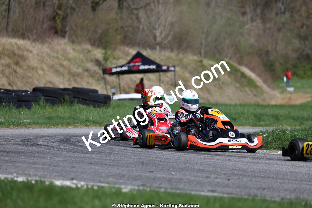29 & 30/03/2025 : 2ème manche du Championnat du Sud au circuit d’Aigues-Vives (photos Stéphane Agnus) 2025 — karting