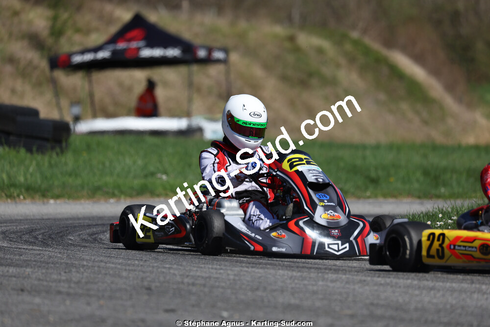 29 & 30/03/2025 : 2ème manche du Championnat du Sud au circuit d’Aigues-Vives (photos Stéphane Agnus) 2025 — karting