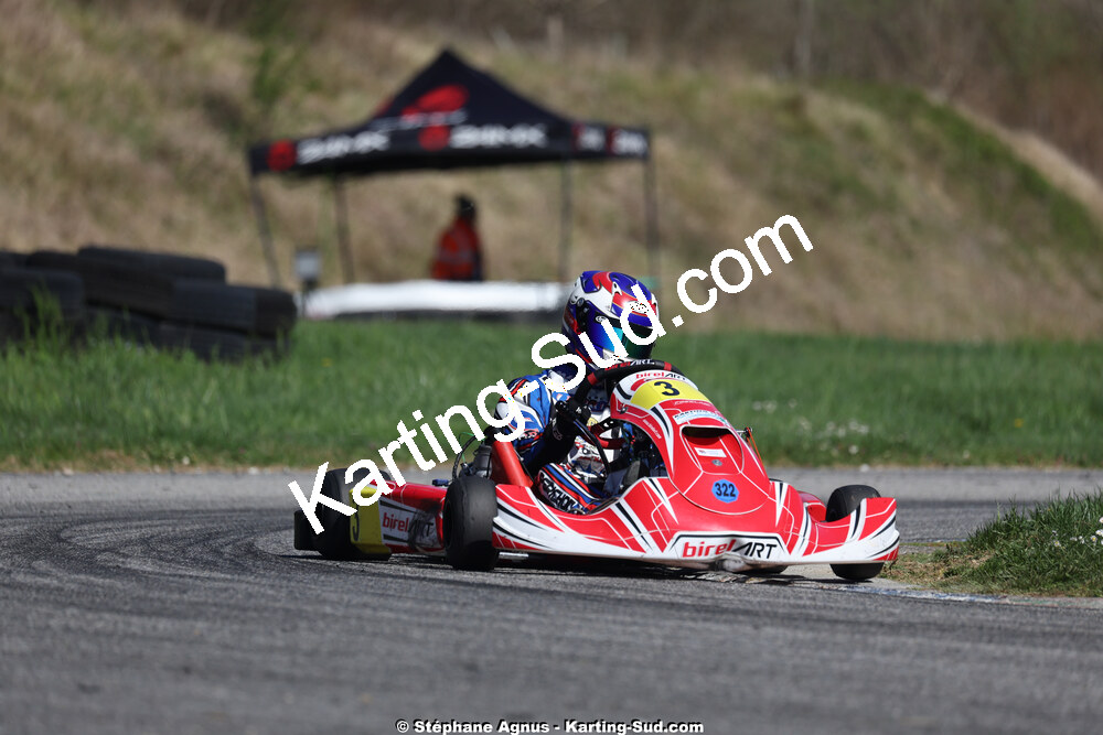 29 & 30/03/2025 : 2ème manche du Championnat du Sud au circuit d’Aigues-Vives (photos Stéphane Agnus) 2025 — karting