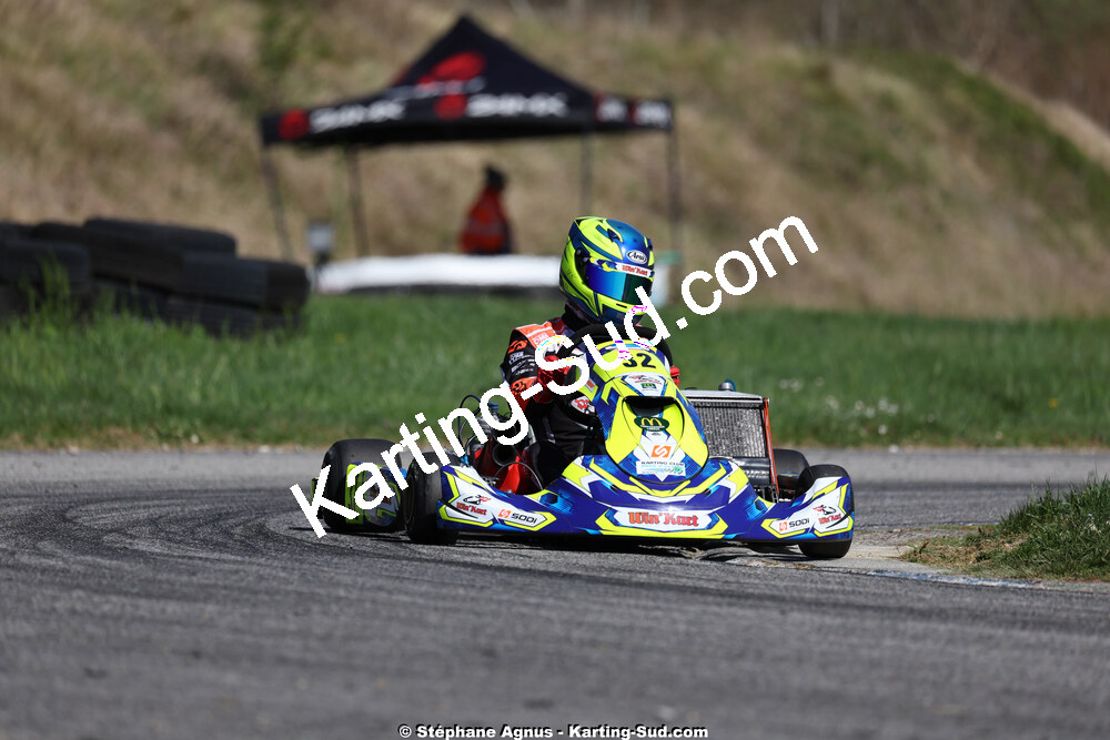 29 & 30/03/2025 : 2ème manche du Championnat du Sud au circuit d’Aigues-Vives (photos Stéphane Agnus) 2025 — karting