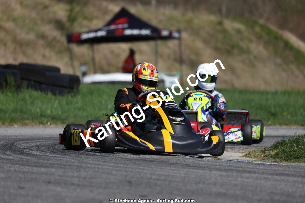 29 & 30/03/2025 : 2ème manche du Championnat du Sud au circuit d’Aigues-Vives (photos Stéphane Agnus) 2025 — karting