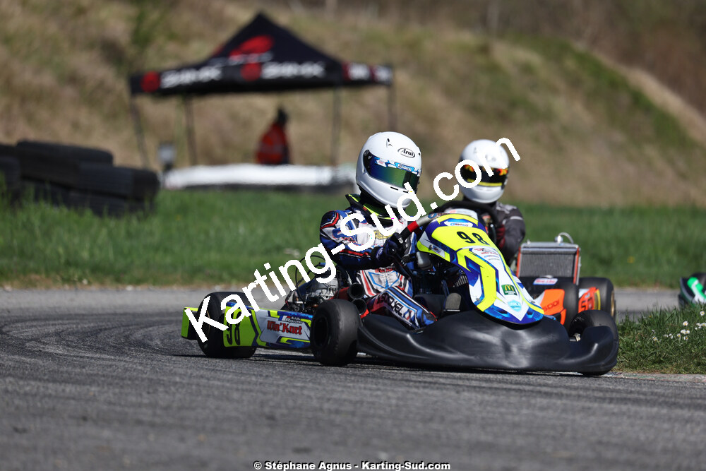 29 & 30/03/2025 : 2ème manche du Championnat du Sud au circuit d’Aigues-Vives (photos Stéphane Agnus) 2025 — karting
