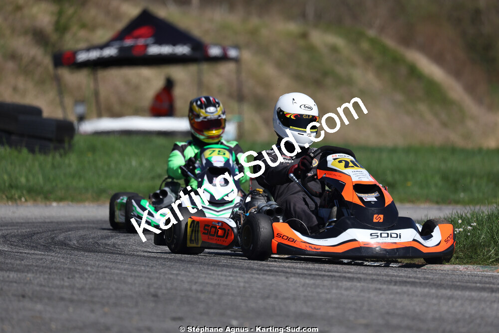 29 & 30/03/2025 : 2ème manche du Championnat du Sud au circuit d’Aigues-Vives (photos Stéphane Agnus) 2025 — karting