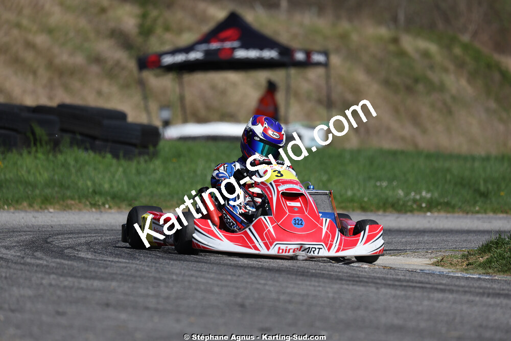 29 & 30/03/2025 : 2ème manche du Championnat du Sud au circuit d’Aigues-Vives (photos Stéphane Agnus) 2025 — karting