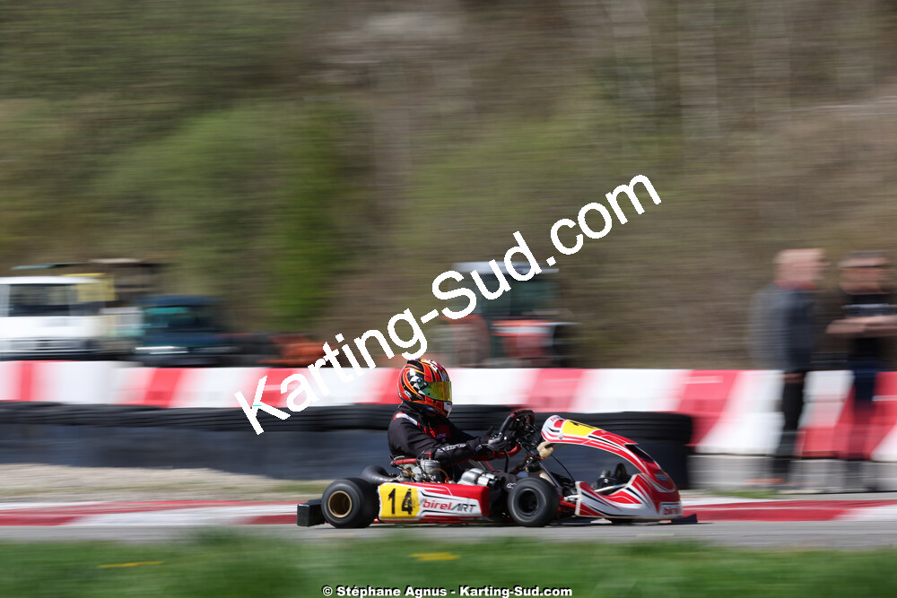 29 & 30/03/2025 : 2ème manche du Championnat du Sud au circuit d’Aigues-Vives (photos Stéphane Agnus) 2025 — karting