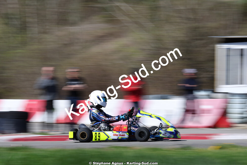 29 & 30/03/2025 : 2ème manche du Championnat du Sud au circuit d’Aigues-Vives (photos Stéphane Agnus) 2025 — karting