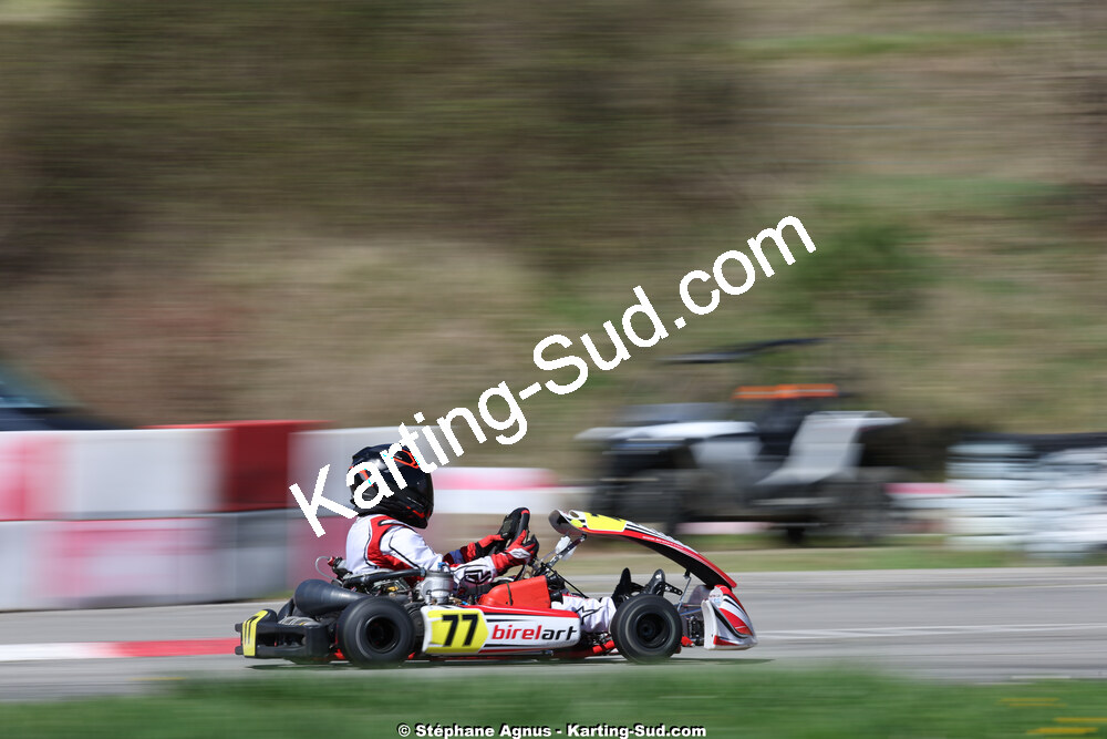 29 & 30/03/2025 : 2ème manche du Championnat du Sud au circuit d’Aigues-Vives (photos Stéphane Agnus) 2025 — karting
