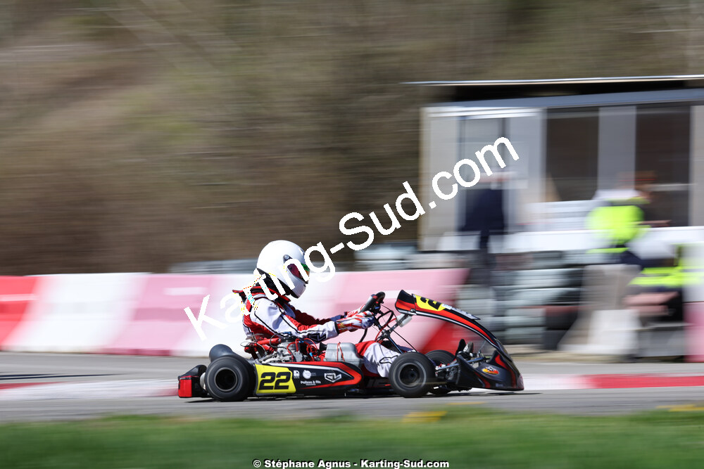 29 & 30/03/2025 : 2ème manche du Championnat du Sud au circuit d’Aigues-Vives (photos Stéphane Agnus) 2025 — karting