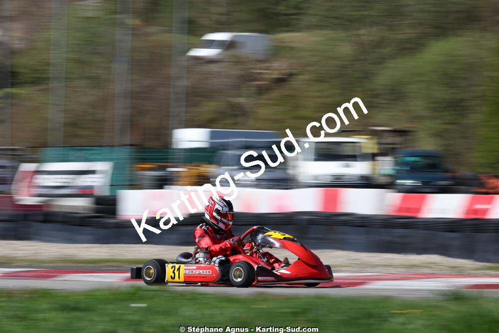 29 & 30/03/2025 : 2ème manche du Championnat du Sud au circuit d’Aigues-Vives (photos Stéphane Agnus) 2025 — karting