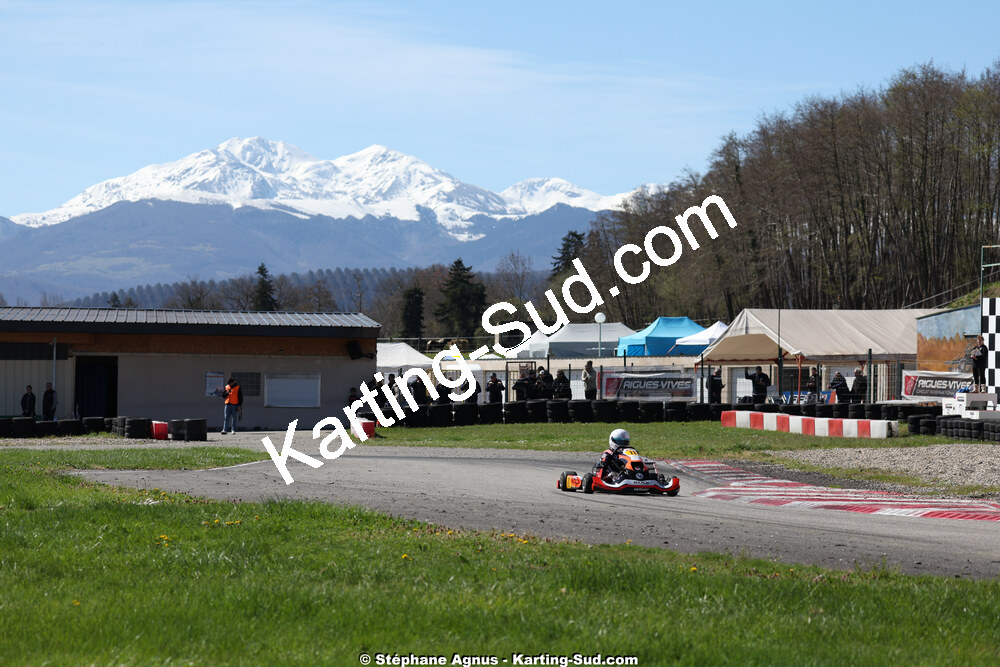 29 & 30/03/2025 : 2ème manche du Championnat du Sud au circuit d’Aigues-Vives (photos Stéphane Agnus) 2025 — karting