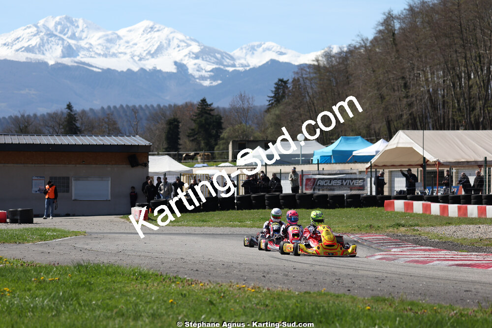 29 & 30/03/2025 : 2ème manche du Championnat du Sud au circuit d’Aigues-Vives (photos Stéphane Agnus) 2025 — karting