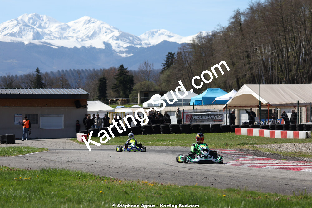29 & 30/03/2025 : 2ème manche du Championnat du Sud au circuit d’Aigues-Vives (photos Stéphane Agnus) 2025 — karting