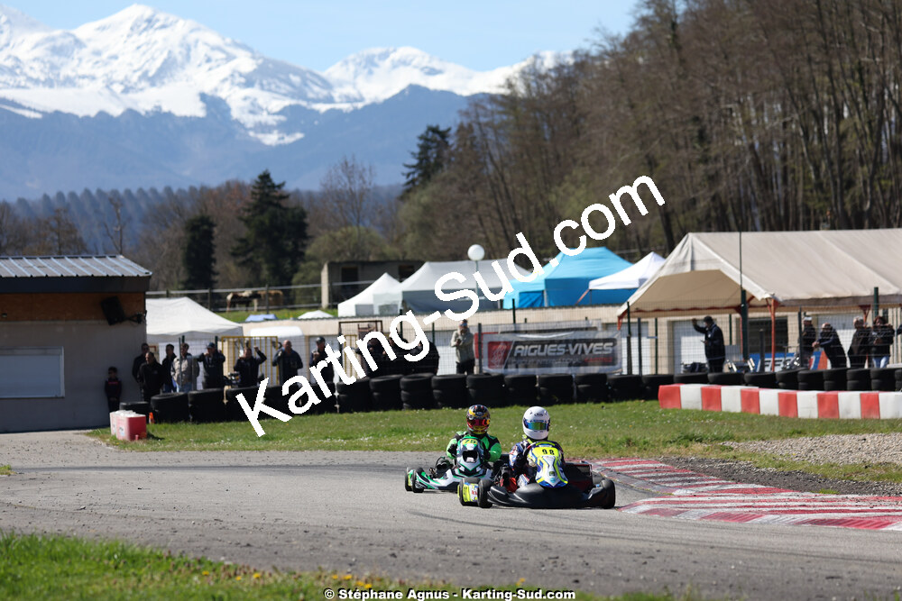 29 & 30/03/2025 : 2ème manche du Championnat du Sud au circuit d’Aigues-Vives (photos Stéphane Agnus) 2025 — karting