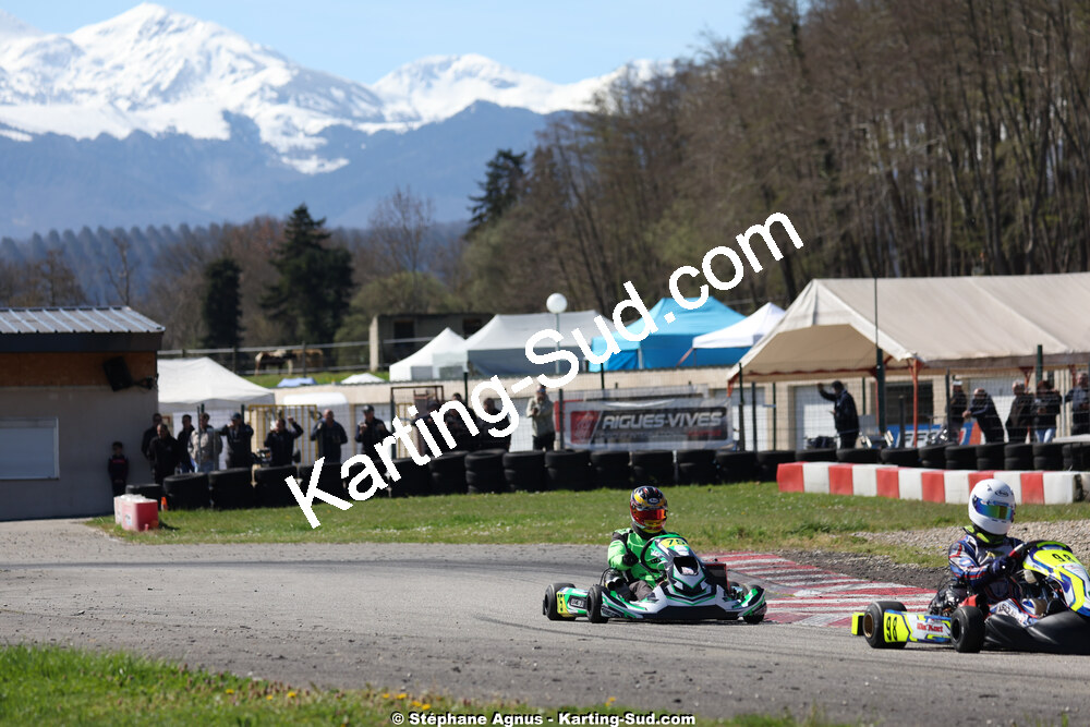 29 & 30/03/2025 : 2ème manche du Championnat du Sud au circuit d’Aigues-Vives (photos Stéphane Agnus) 2025 — karting