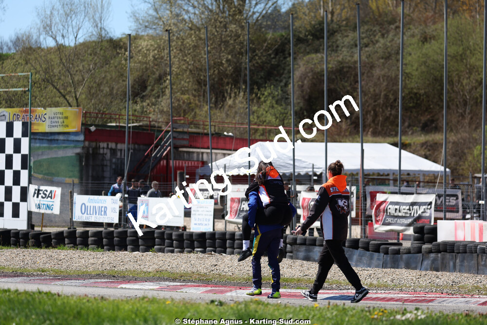 29 & 30/03/2025 : 2ème manche du Championnat du Sud au circuit d’Aigues-Vives (photos Stéphane Agnus) 2025 — karting