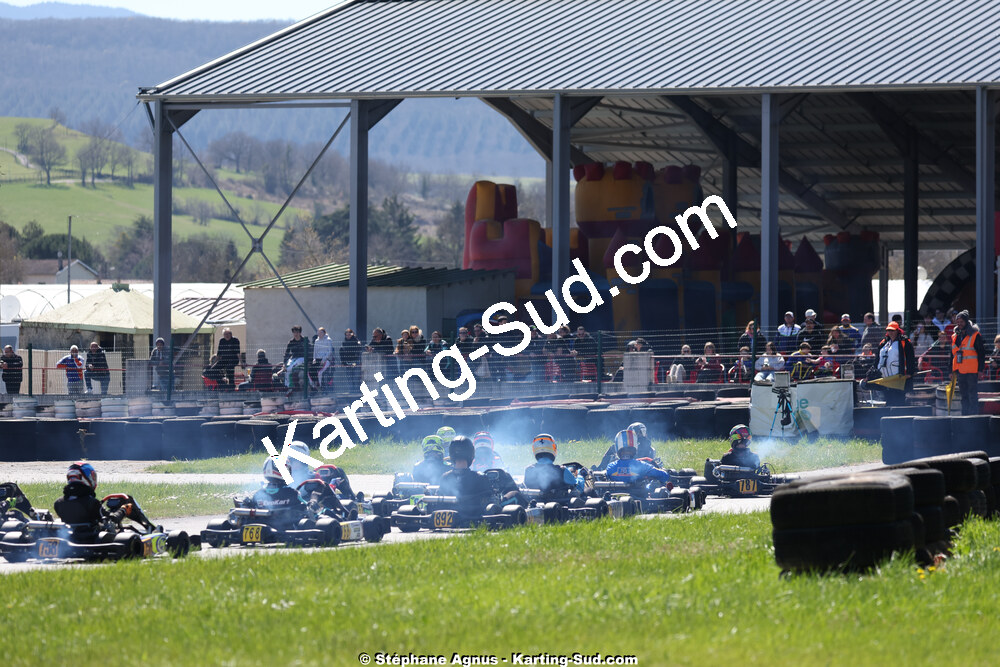 29 & 30/03/2025 : 2ème manche du Championnat du Sud au circuit d’Aigues-Vives (photos Stéphane Agnus) 2025 — karting