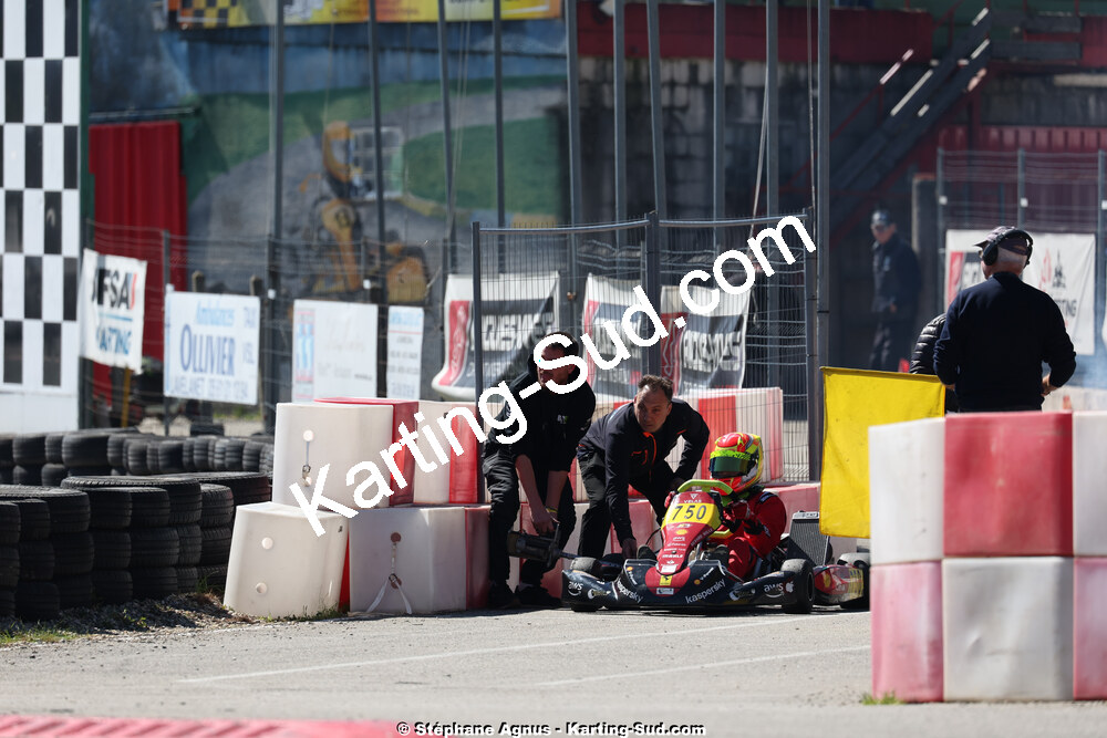 29 & 30/03/2025 : 2ème manche du Championnat du Sud au circuit d’Aigues-Vives (photos Stéphane Agnus) 2025 — karting