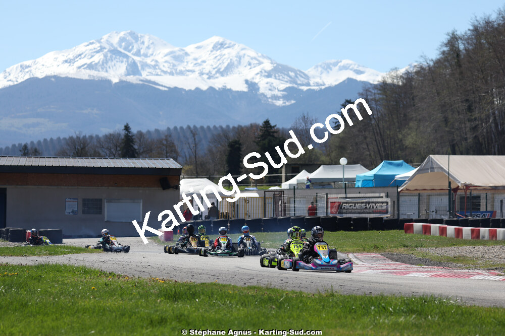 29 & 30/03/2025 : 2ème manche du Championnat du Sud au circuit d’Aigues-Vives (photos Stéphane Agnus) 2025 — karting