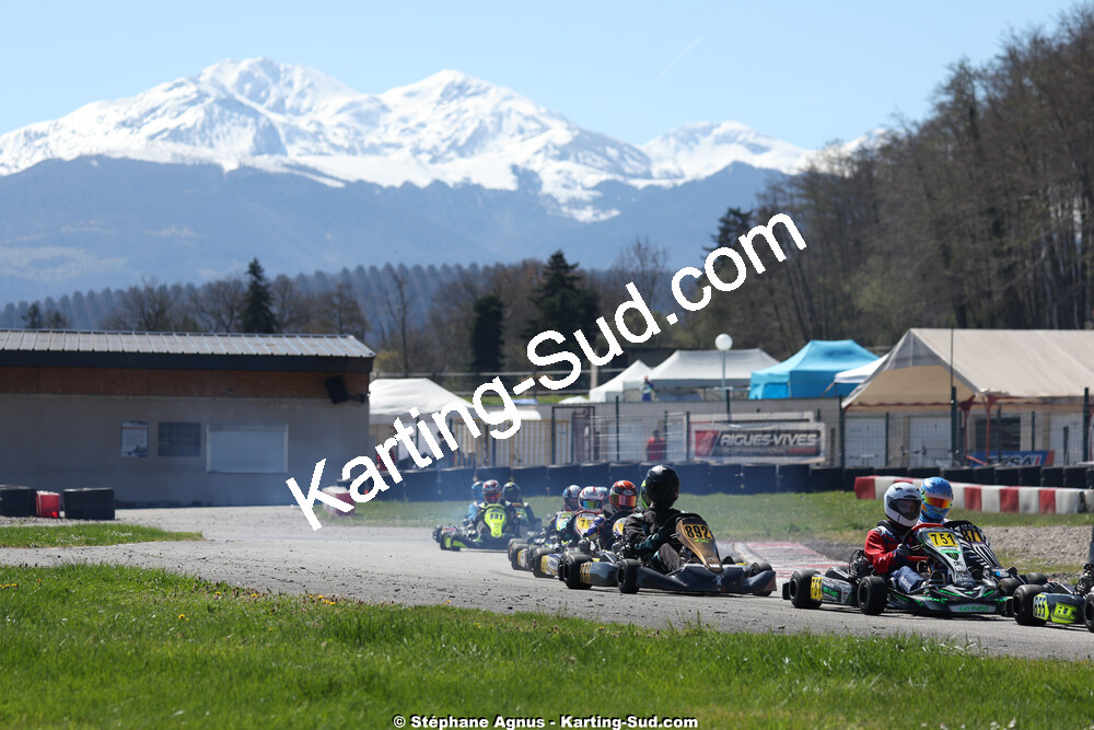 29 & 30/03/2025 : 2ème manche du Championnat du Sud au circuit d’Aigues-Vives (photos Stéphane Agnus) 2025 — karting