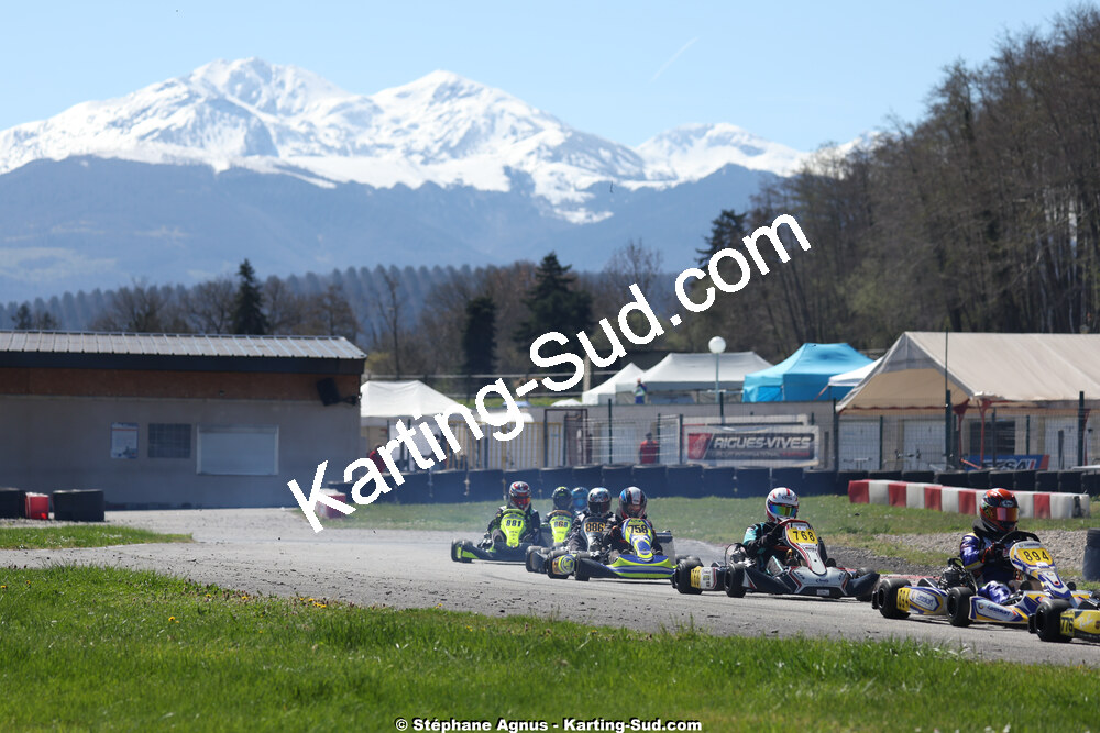 29 & 30/03/2025 : 2ème manche du Championnat du Sud au circuit d’Aigues-Vives (photos Stéphane Agnus) 2025 — karting