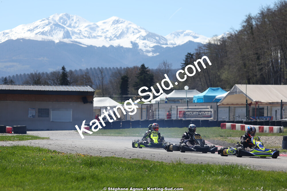 29 & 30/03/2025 : 2ème manche du Championnat du Sud au circuit d’Aigues-Vives (photos Stéphane Agnus) 2025 — karting