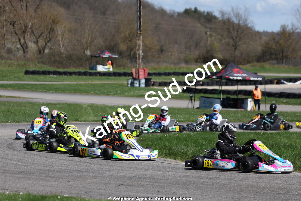 29 & 30/03/2025 : 2ème manche du Championnat du Sud au circuit d’Aigues-Vives (photos Stéphane Agnus) 2025 — karting