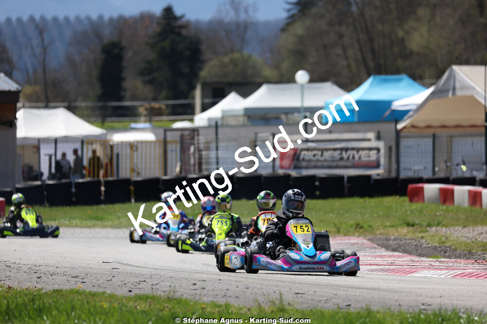 29 & 30/03/2025 : 2ème manche du Championnat du Sud au circuit d’Aigues-Vives (photos Stéphane Agnus) 2025 — karting