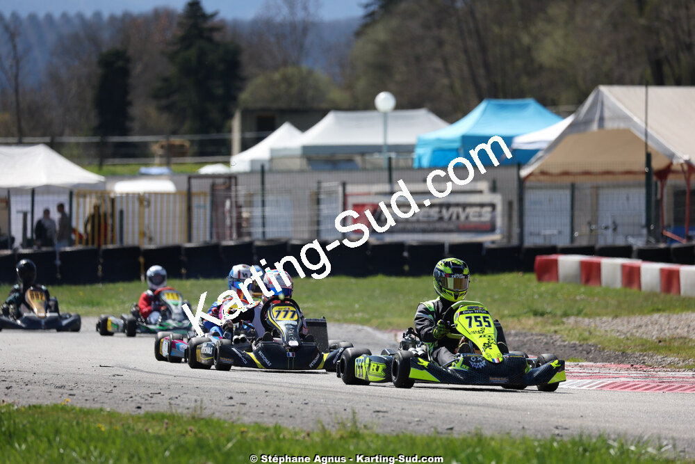 29 & 30/03/2025 : 2ème manche du Championnat du Sud au circuit d’Aigues-Vives (photos Stéphane Agnus) 2025 — karting
