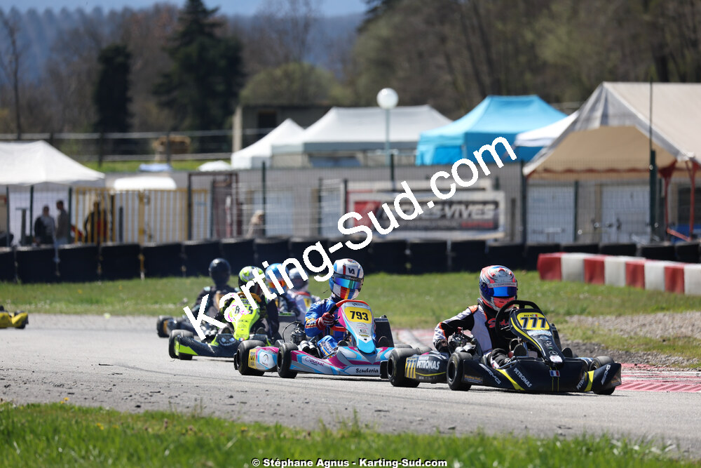 29 & 30/03/2025 : 2ème manche du Championnat du Sud au circuit d’Aigues-Vives (photos Stéphane Agnus) 2025 — karting
