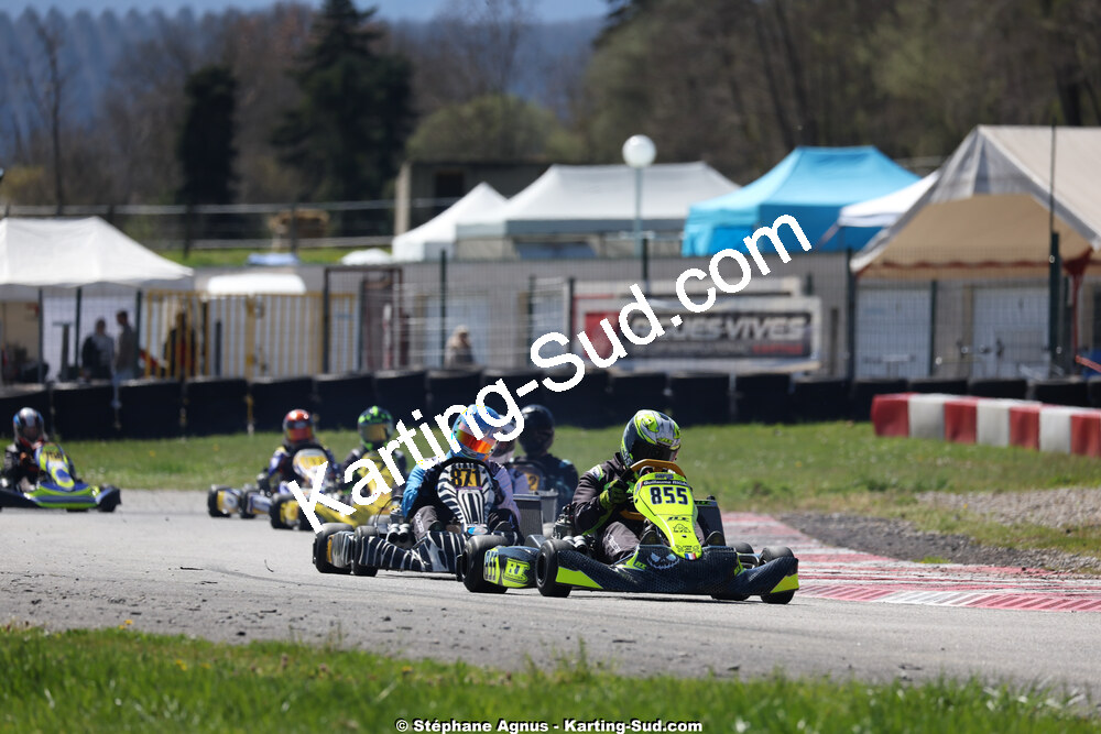 29 & 30/03/2025 : 2ème manche du Championnat du Sud au circuit d’Aigues-Vives (photos Stéphane Agnus) 2025 — karting