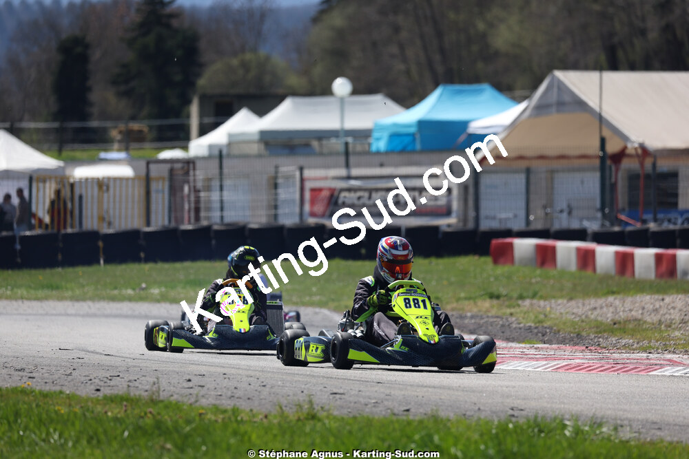 29 & 30/03/2025 : 2ème manche du Championnat du Sud au circuit d’Aigues-Vives (photos Stéphane Agnus) 2025 — karting
