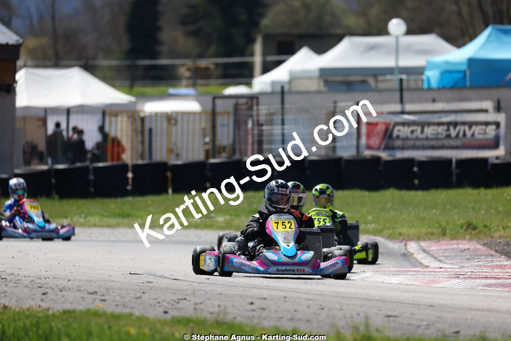 29 & 30/03/2025 : 2ème manche du Championnat du Sud au circuit d’Aigues-Vives (photos Stéphane Agnus) 2025 — karting