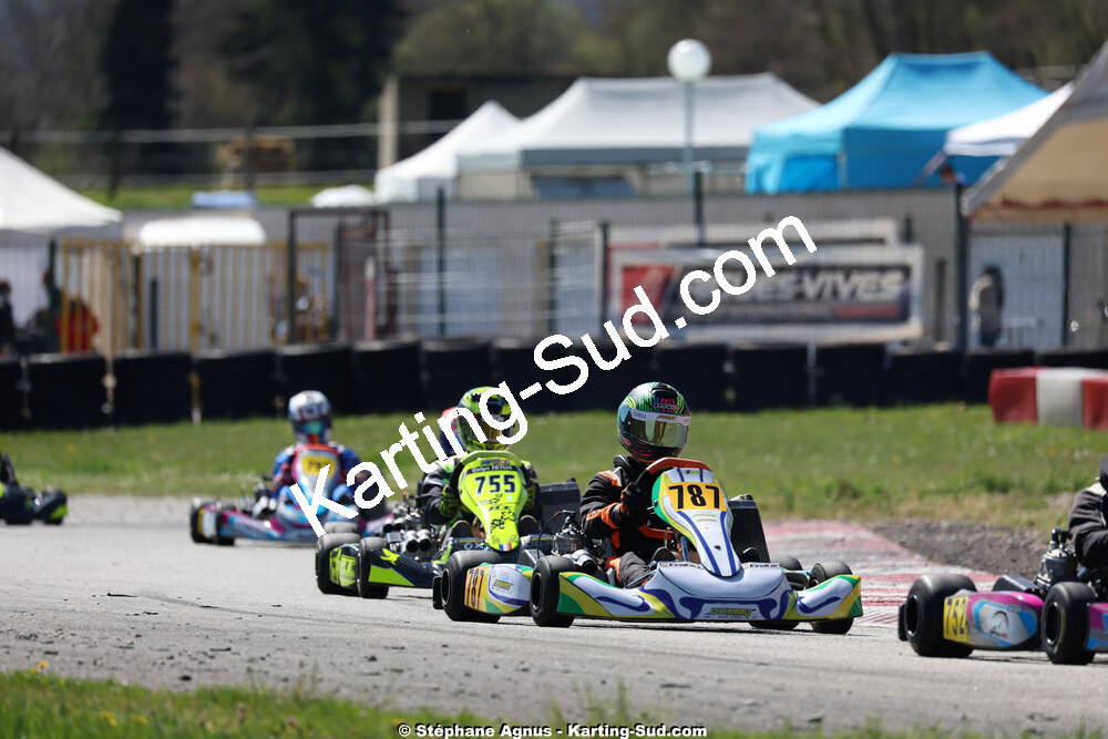 29 & 30/03/2025 : 2ème manche du Championnat du Sud au circuit d’Aigues-Vives (photos Stéphane Agnus) 2025 — karting