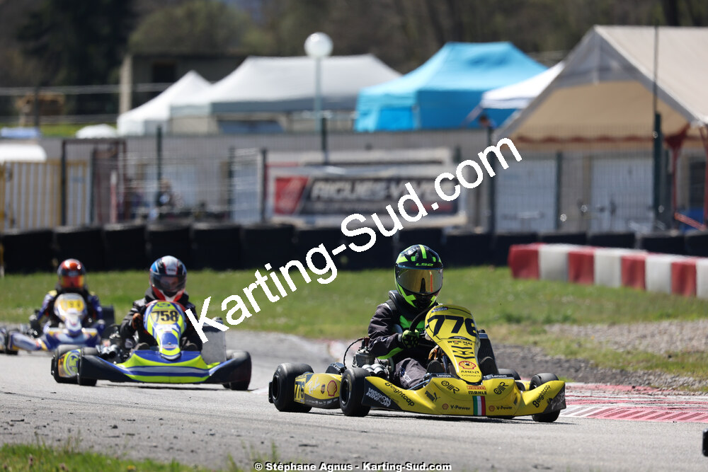 29 & 30/03/2025 : 2ème manche du Championnat du Sud au circuit d’Aigues-Vives (photos Stéphane Agnus) 2025 — karting