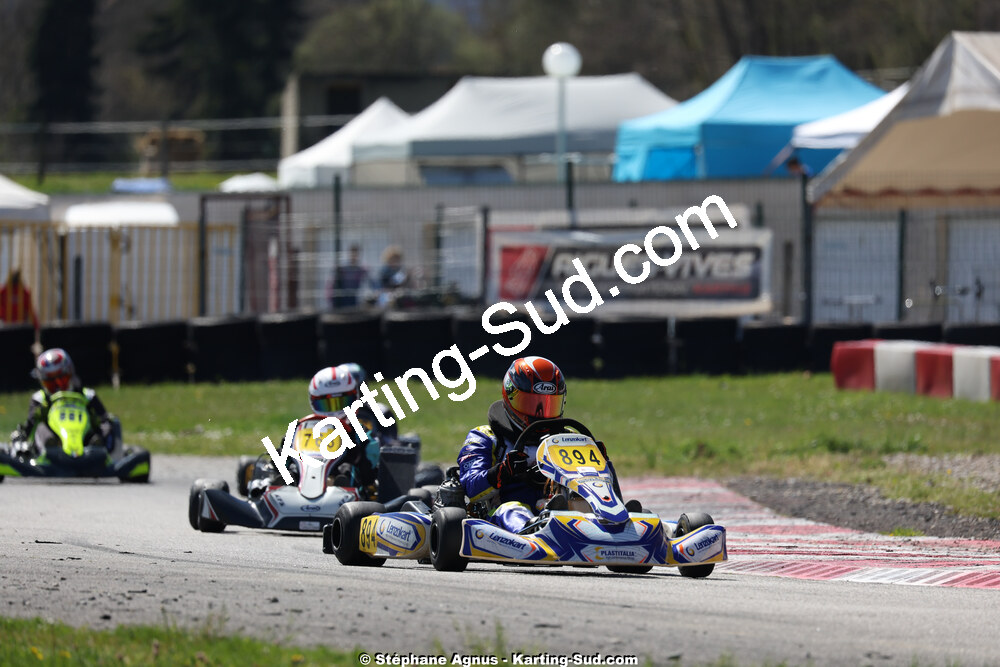 29 & 30/03/2025 : 2ème manche du Championnat du Sud au circuit d’Aigues-Vives (photos Stéphane Agnus) 2025 — karting