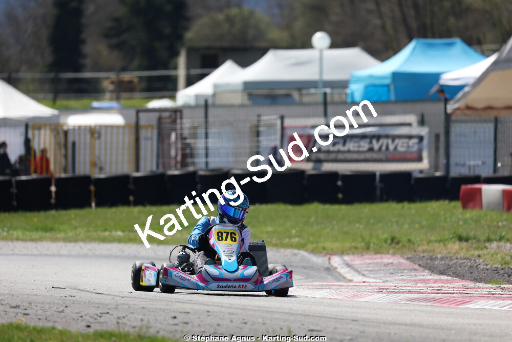 29 & 30/03/2025 : 2ème manche du Championnat du Sud au circuit d’Aigues-Vives (photos Stéphane Agnus) 2025 — karting