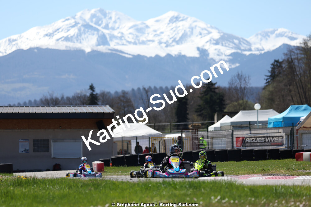 29 & 30/03/2025 : 2ème manche du Championnat du Sud au circuit d’Aigues-Vives (photos Stéphane Agnus) 2025 — karting
