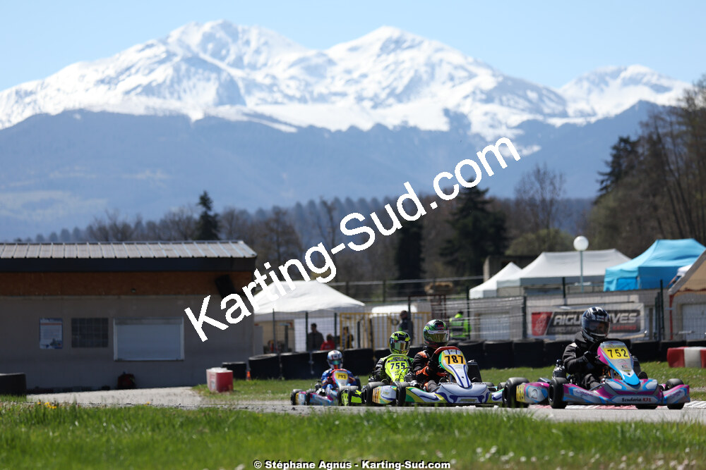 29 & 30/03/2025 : 2ème manche du Championnat du Sud au circuit d’Aigues-Vives (photos Stéphane Agnus) 2025 — karting