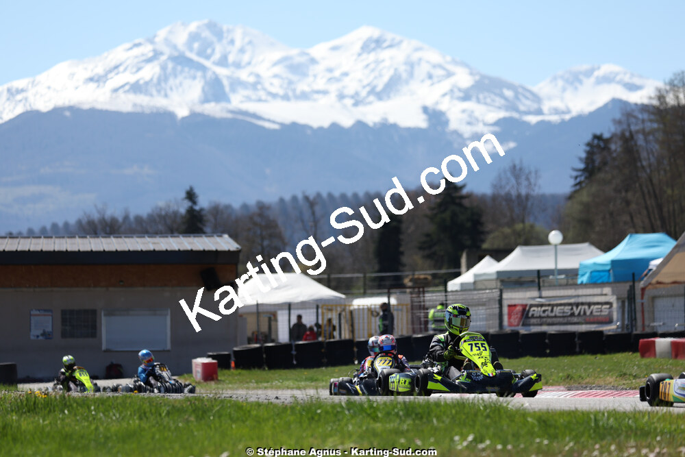 29 & 30/03/2025 : 2ème manche du Championnat du Sud au circuit d’Aigues-Vives (photos Stéphane Agnus) 2025 — karting