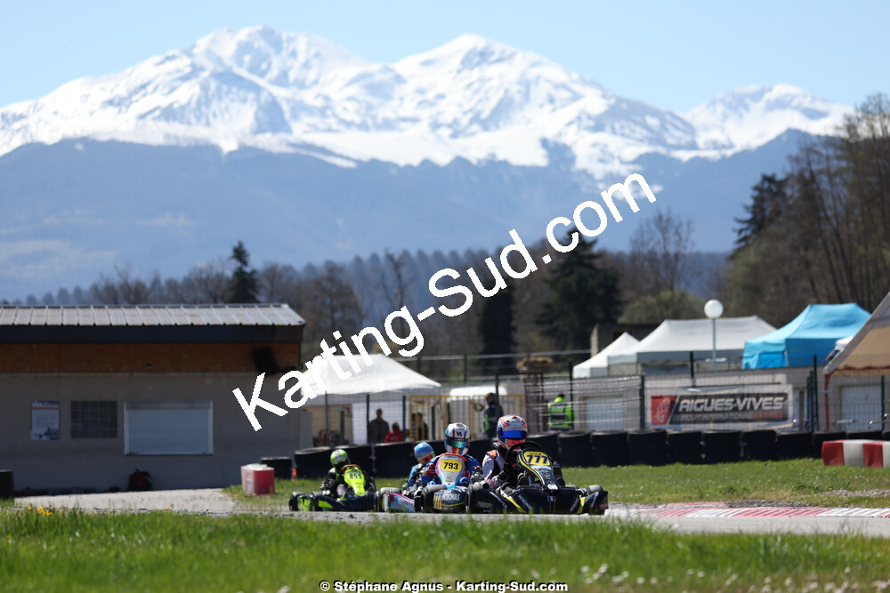29 & 30/03/2025 : 2ème manche du Championnat du Sud au circuit d’Aigues-Vives (photos Stéphane Agnus) 2025 — karting