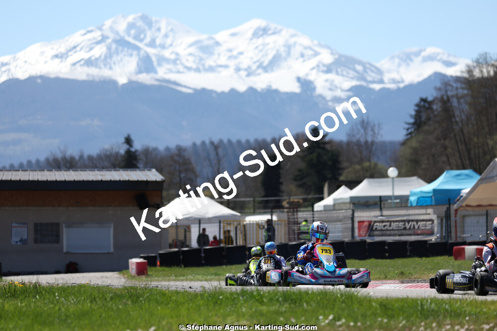 29 & 30/03/2025 : 2ème manche du Championnat du Sud au circuit d’Aigues-Vives (photos Stéphane Agnus) 2025 — karting