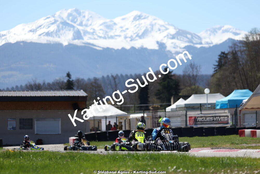 29 & 30/03/2025 : 2ème manche du Championnat du Sud au circuit d’Aigues-Vives (photos Stéphane Agnus) 2025 — karting