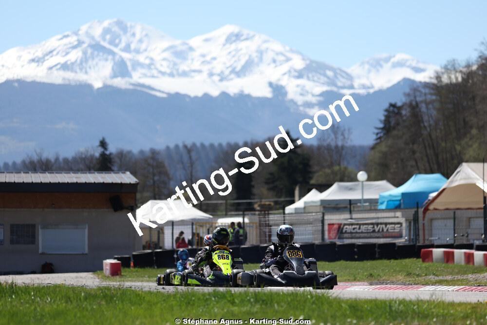 29 & 30/03/2025 : 2ème manche du Championnat du Sud au circuit d’Aigues-Vives (photos Stéphane Agnus) 2025 — karting