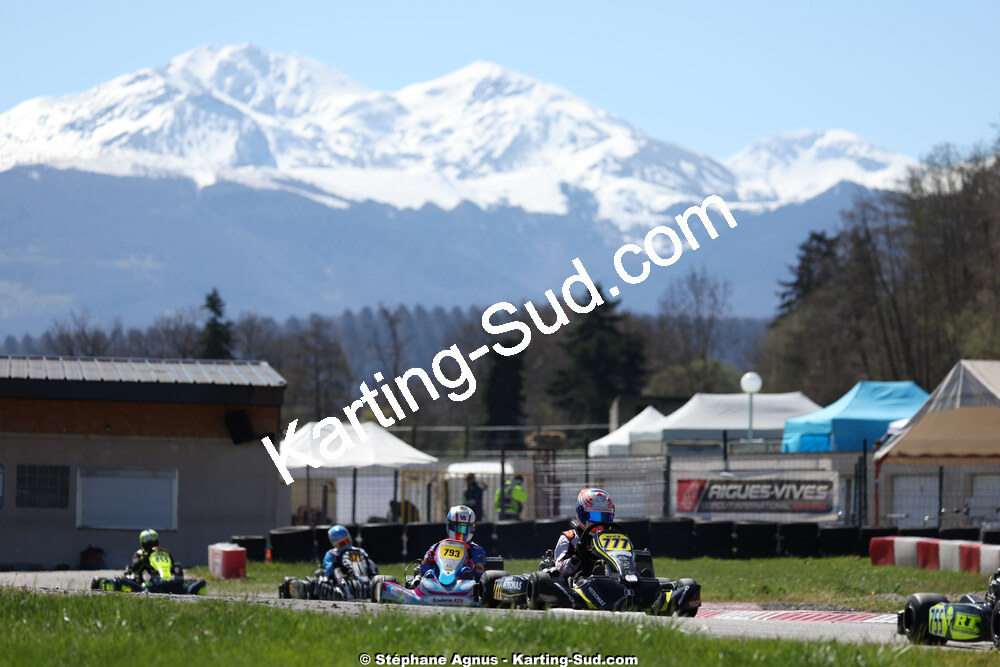 29 & 30/03/2025 : 2ème manche du Championnat du Sud au circuit d’Aigues-Vives (photos Stéphane Agnus) 2025 — karting