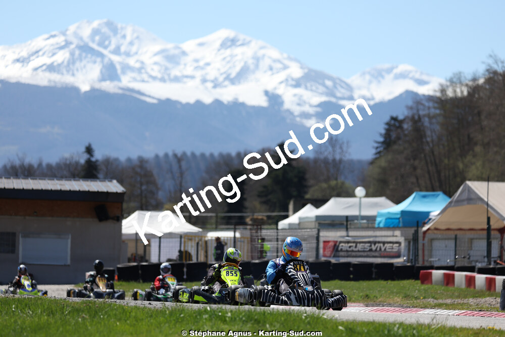 29 & 30/03/2025 : 2ème manche du Championnat du Sud au circuit d’Aigues-Vives (photos Stéphane Agnus) 2025 — karting