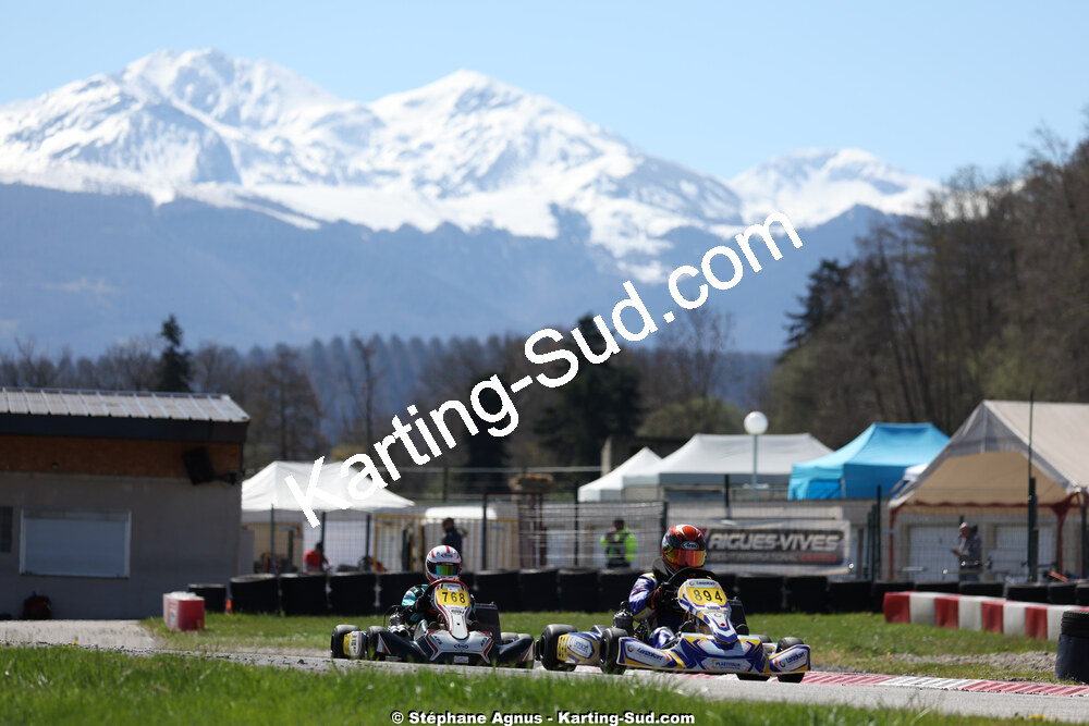 29 & 30/03/2025 : 2ème manche du Championnat du Sud au circuit d’Aigues-Vives (photos Stéphane Agnus) 2025 — karting